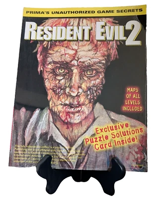 Resident Evil 2: Prima's Unauthorized Strategy Guide - 1997 - PlayStation - New - Image 1 of 4