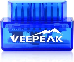 Veepeak Mini Bluetooth OBD2 Scanner OBD II Car Diagnostic Scan Tool for Android - Picture 1 of 8