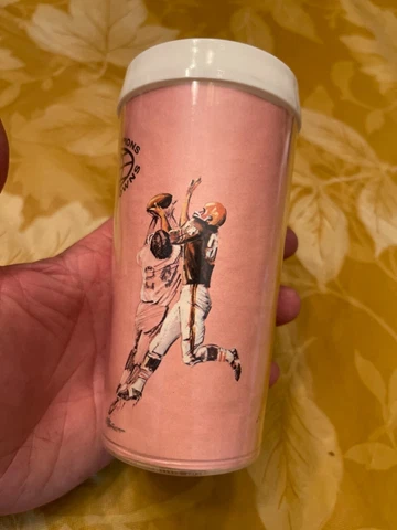1965 GARY COLLINS CUP TUMBLER CLEVELAND BROWNS NFL FOOTBALL RARE COLLECTIBLE Cover