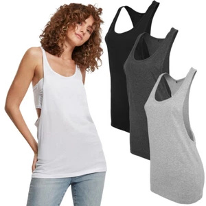 Build Your Brand Ladies Loose Tank Top Sporty Printable Jersey New - Picture 1 of 28
