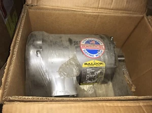 Baldor Motor, #M3554T, #FR-145T, 1.5hp, 208-230/460v, 1725rpm, Same Day Shipping - Picture 1 of 4