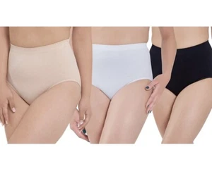 Skinnygirl Shaping Seamless Briefs Size M 3  pair Style SG7629 NWT - Picture 1 of 5