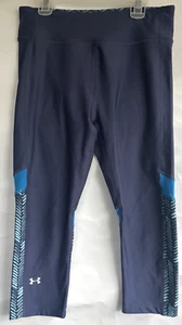 Under Armour Womens Capri Leggings Compression Pant Heatgear Size M - Picture 1 of 3