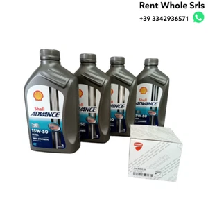 kit tagliando olio 15W 50 + filtro Ducati Monster 695 696 796 797 821 1200 - Imagen 1 de 24