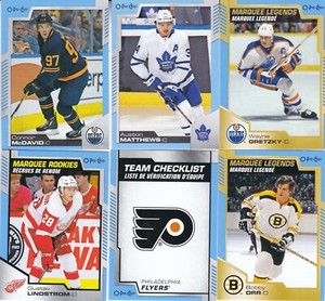 2020-21 20-21 O-PEE-CHEE OPC HOCKEY BLUE PARALLEL'S 1-200 PICK YOUR CARD