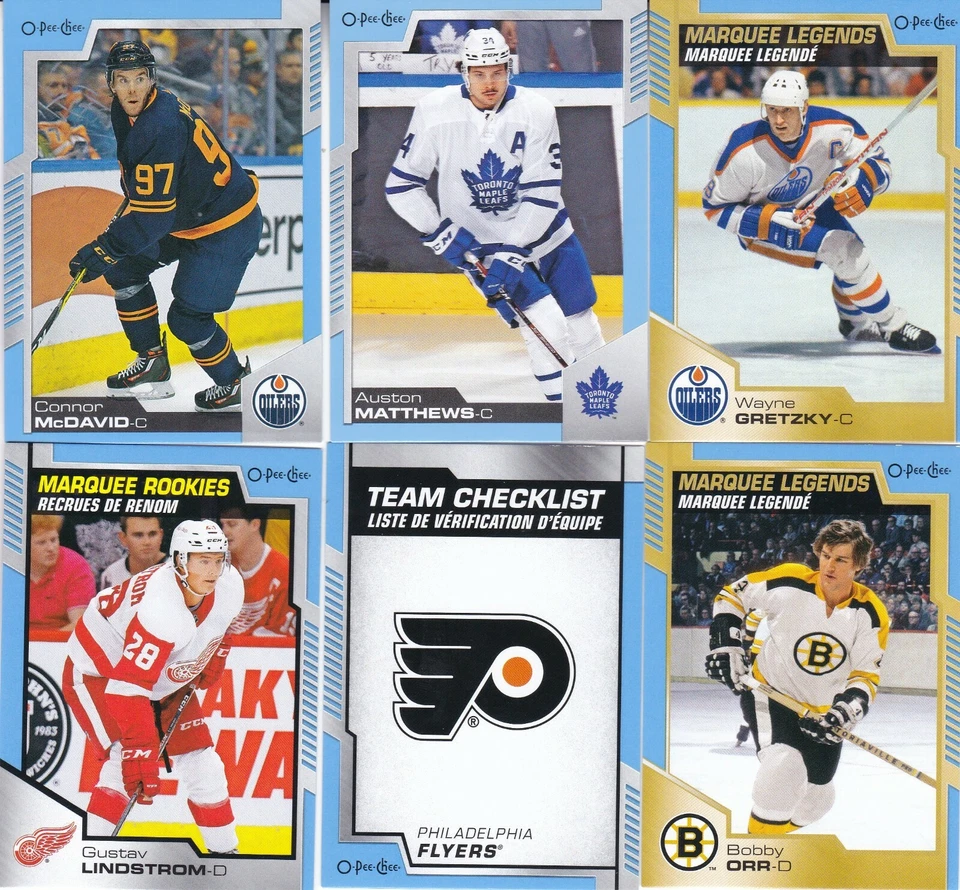 2020-21 20-21 O-PEE-CHEE OPC HOCKEY BLUE PARALLEL'S 1-200 PICK YOUR CARD - Image 1 of 1