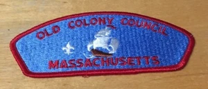 BOY SCOUTS OLD COLONY COUNCIL S-2 MASSACHUSETTS CSP PATCH NEW - Picture 1 of 2