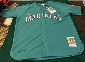 Mitchell & Ness 2007 Ichiro Cooperstown Collection Throwback  Jersey 52 NM - Picture 1 of 7
