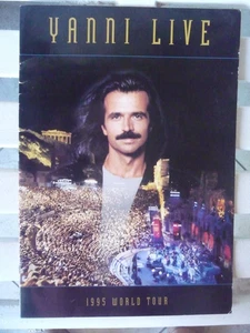 Promi-Besitz selten YANNI LIVE 1995 WORLD TOUR Souvenir-Programm * Fotos / 22 Seiten - Bild 1 von 2