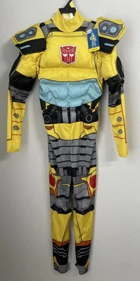 Transformers Bumblebee Boys Halloween Costume Size Large (10-12) MISSING MASK - Image 1 of 4