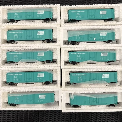 Juego de 10 coches centrales Bachmann Penn escala N Foto 1 de 2