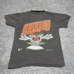 Vintage 90s Looney Tunes Orioles Taz T-Shirt MLB Baseball Graphic Tee - Bild 1 von 5