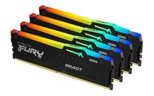 Kingston Technology FURY Beast 64GB 6000MT/s DDR5 CL40 DIMM (Kit of 4) RGB XM... - Picture 1 of 17