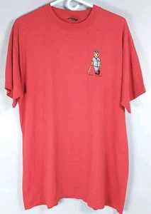 Vintage Fruit Of The Loom Yogi Bear Baseball Tshirt Herren XL Einzelnaht *LESEN - Bild 1 von 7
