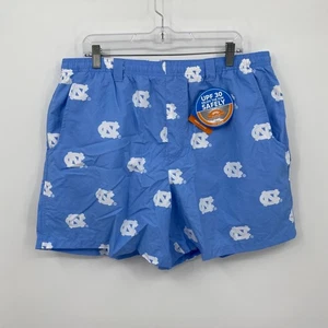 Columbia North Carolina Tar Heels NCAA Backcast II 6” Swim Shorts Blue XL Mens - Picture 1 of 9
