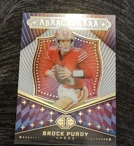 2024 Panini Illusions Abracadabra Stardust #5 Brock Purdy, San Francisco 49ers - Imagen 1 de 4