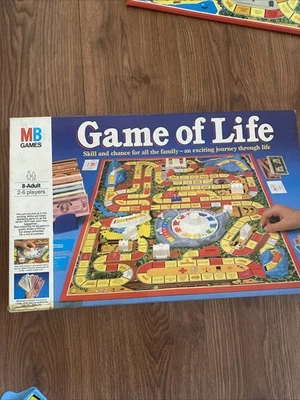 Vintage 1978 Game of Life Board Game by MB Games Incomplete - Image 1 of 4