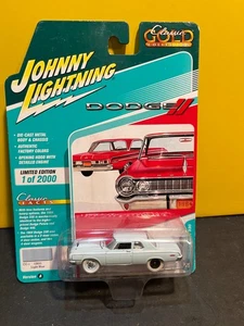 1/64 Johnny White Lightning Chase Car Classic Gold 1964 Dodge 300 Limousine weiß - Bild 1 von 2