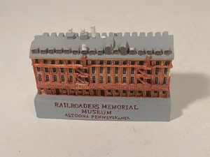 Railroaders Memorial Museum Vintage Building Display Altoona PA - Picture 1 of 12