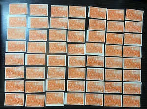 ANTIKE UNGEZÄHNTE BRIEFMARKEN 1936 CORREOS DEL ECUADOR CINDERELLA BRIEFMARKE LOT X 120 - Bild 1 von 2