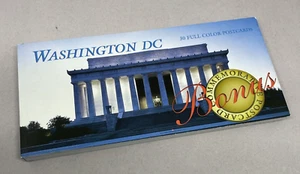 Washington DC postcards Bound Book 1999 Memorials Sites Attractions Famous - Picture 1 of 19