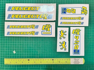 Peugeot CPX bmx sticker decals - Image 1 of 3