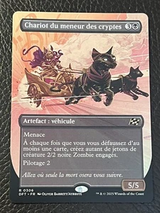 Mtg DFT Aetherdrift— Chariot Du Meneur Des Cryptes Cryptcaller— NM—Borderless FR - Picture 1 of 1