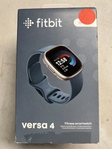 Fitbit Versa 4 Fitness Smartwatch mit GPS, 24/7 Herzfrequenz - Wasserfallblau - Bild 1 von 1