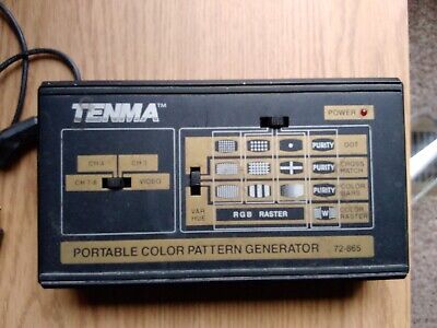Tenma Portable Color Pattern Generator • 38$