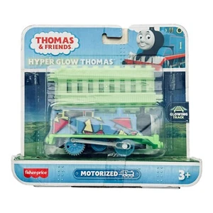 BNIB FISHER PRICE THOMAS TANK TRACKMASTER HYPER GLOW THOMAS MOTORIZED ENGINE - Picture 1 of 5