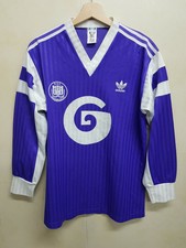 Maglia calcio Adidas Anderlecht R.S.C.vintage 80 shirt camiseta Maillot soccer 