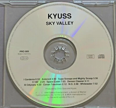 Kyuss – Sky Valley PROMO CD Elektra PRO 889 Germany topp MINT(-) - Bild 1 von 3