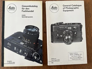 Leitz / Leica General Catalogue of Photographic Equipment - 1972 and 73 - Picture 1 of 4