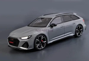 für GT SPIRIT für Audi für RS6 für Avant für C8 2020 Nardo Grau 1:18 Automodell - Bild 1 von 12