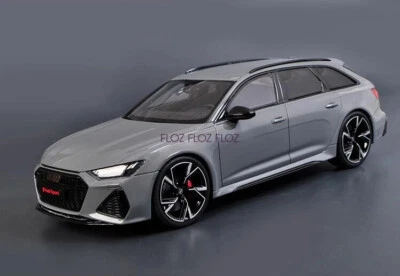 for GT SPIRIT for Audi for RS6 for Avant for C8 2020 Nardo Grey 1:18 Car Model - Image 1 of 4