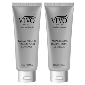 Vivo Per Lei Facial Peeling Gel Tube - Gentle Face Peel for Dry Skin - 2 Pack - Picture 1 of 8