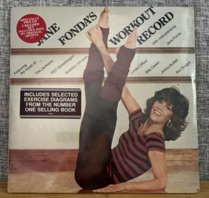 JANE FONDA'S WORKOUT RECORD New Album 1981 Vinyl Jimmy Buffett Boz Scaggs Sealed - Picture 1 of 2