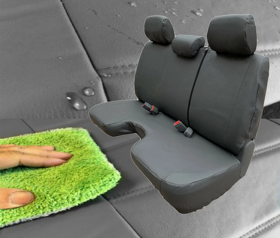Exact Fit Bench Seat Cover for Tacoma Dark Gray Three Adjustable Headrest - Image 1 of 3