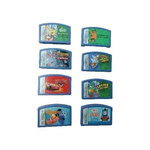 Lot of 8 Leapster Game Cartridges ~ SpongeBob Spiderman Disney Educational  VGC! - Picture 1 of 5