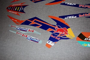 KTM 2020-23 EXC-F SX-F 2019-22 MX GRAPHICS KIT STICKER KIT DECALS BUBBLE FREE - Picture 1 of 5