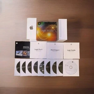 Vintage Apple Logic Studio Upgrade - 9 Disc Set In Box - Picture 1 of 3