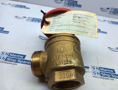 Dixon Valve AV150 Angle Hose Valve 1 1/2 Inch Size - Image 1 of 4