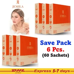 6x JEMILA Dewyglow Collagen Dipeptide Powder Drink Anti Aging Wrinkles Skin - Picture 1 of 16