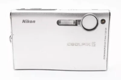 Nikon COOLPIX S5 6.0MP 3x Optical Zoom CCD Vintage Digital Camera - 100% Working - Image 1 of 4