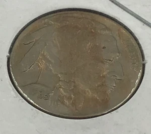 Buffalo Nickel Brilliant 1935 sin circular - Imagen 1 de 2