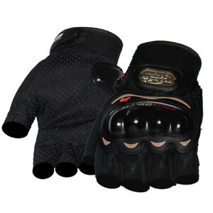 Cycling Half Finger Gloves Shockproof Breathable MTB Bike Short Gloves for Men