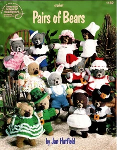Pairs of Bars Crochet Booklet American School of Needlework 1182 - Picture 1 of 2