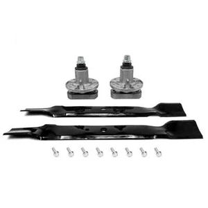 Spindle Blades Fits John Deere 42" L100 L105 L107 L108 L110 L111 L118 GY20785 - Picture 1 of 2