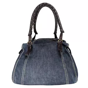 MIU MIU Vintage Denim Top Handle Bag - Bild 1 von 24