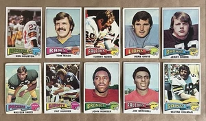 1974 TOPPS FOOTBALL 34 CARD LOT HOUSTON/MACK/NOBIS G-VG-EX - Picture 1 of 4
